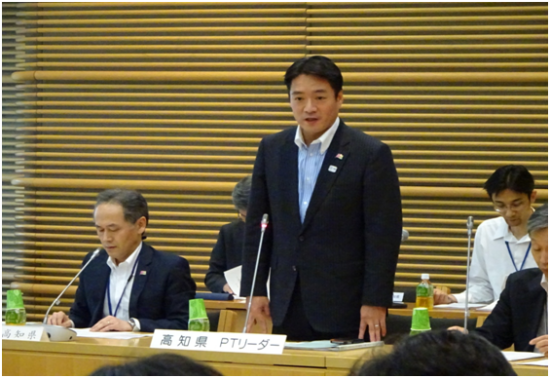 尾崎次世代育成支援対策プロジェクトチームリーダー（高知県知事）